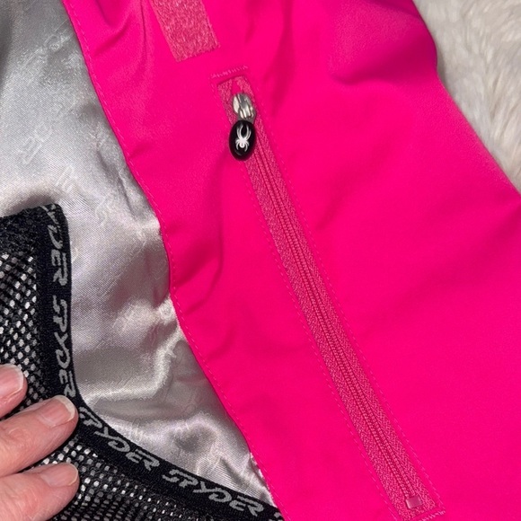 Spyder- Women's Pink Jacket - Picture 11 of 13